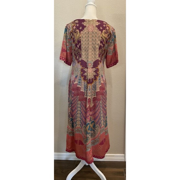 Soft surroundings Parasol dress Siva Magenta XS - Picture 2 of 10